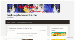 Desktop Screenshot of nightingalechronicles.com