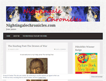 Tablet Screenshot of nightingalechronicles.com